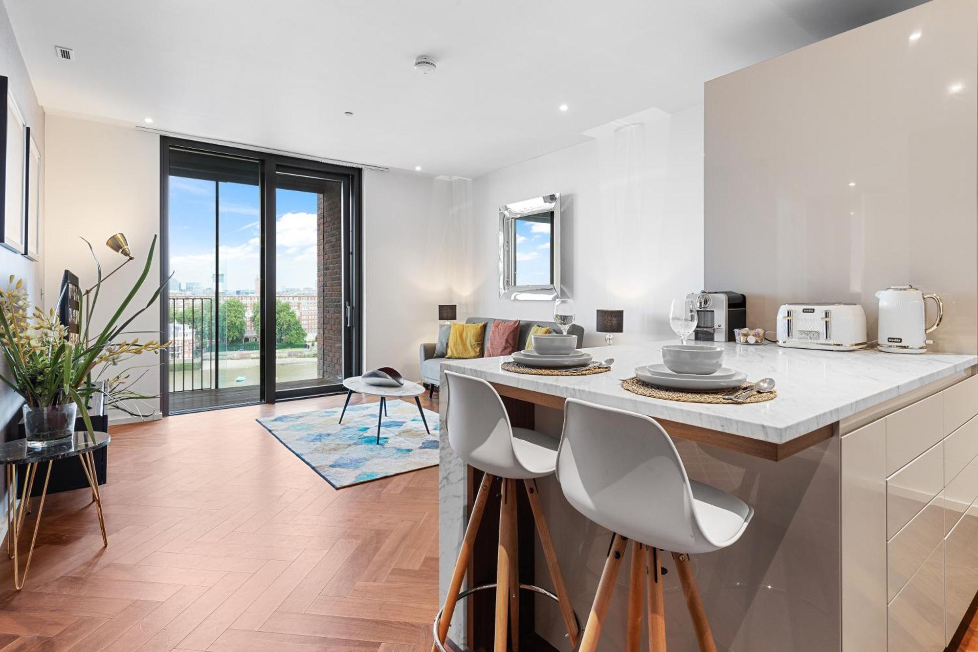 River Panorama Central London 2 Bedroom New Development Exterior foto